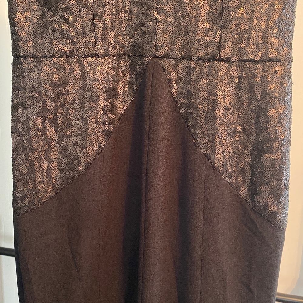 Dress the Population Women’s Sequin Evening Dress Black Size Small - Picture 5 of 11